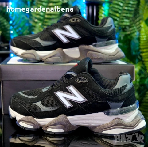 New Balance 9060 – Футуристичен дизайн и комфорт | Черно и Сиво, снимка 3 - Детски маратонки - 54317459
