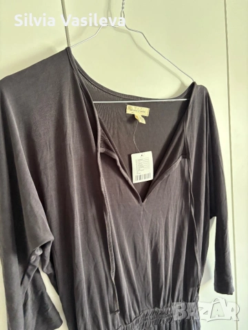 Черен дамски гащеризон, снимка 3 - Гащеризони - 54319130