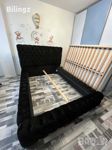 Легло спалня 180/220см с подматрачна рамка 140/190см , като ново + подаръл, снимка 8 - Спални и легла - 53945321