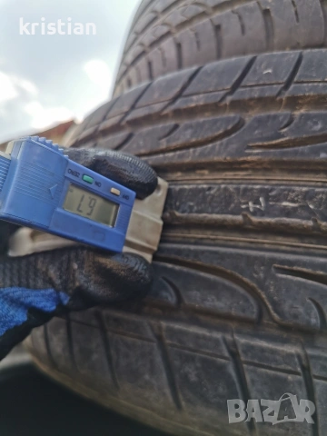 215 45 17 dunlop 2бр , снимка 2 - Гуми и джанти - 53974981