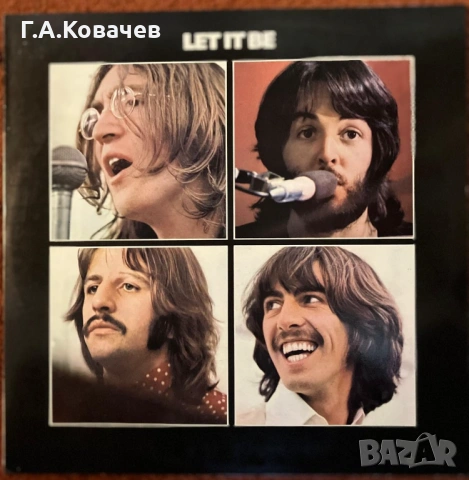 Грамофонна плоча The Beatles let it be 1970