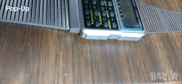 Рядък ретро дигитален часовник SANYO, снимка 6 - Мъжки - 51420837