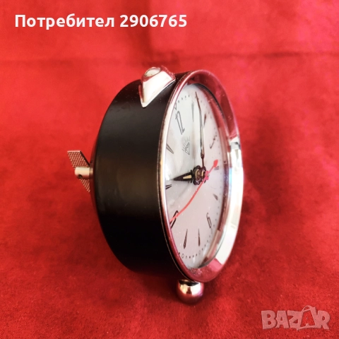 Часовник настолен Китайски от 1968година работещ, снимка 6 - Антикварни и старинни предмети - 52791082