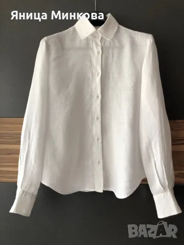 Дамска ленена риза Armani Jeans, снимка 1