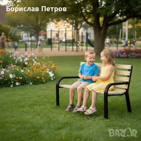 Детска пейка - здрава конструкция и модерен дизайн