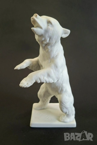 Порцеланова фигурка на мечка - Kaiser, Германия