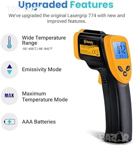 Нов Цифров термометър за фурни, печки, хладилници и автомобили, снимка 2 - Друга електроника - 49498251