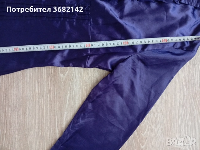 продавам дамска лилава сатенена риза , снимка 18 - Ризи - 51439083