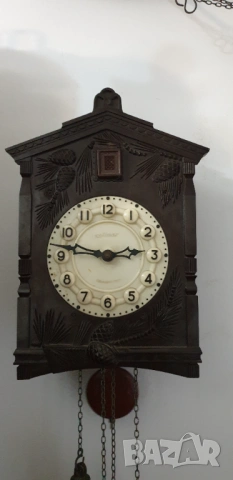 Часовник с кукувица маяк- работещ, снимка 4 - Антикварни и старинни предмети - 53965120