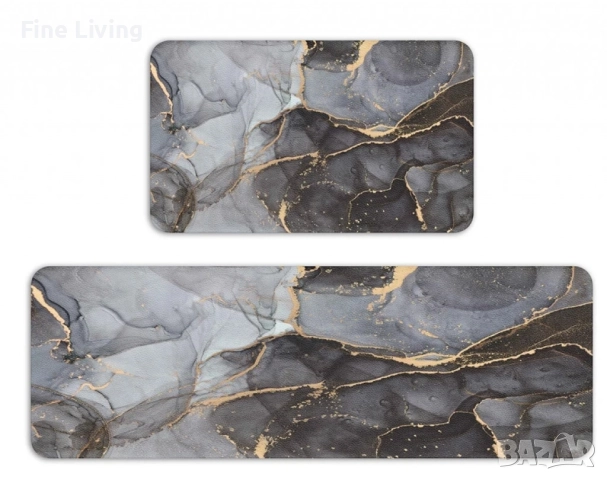 Комплект водоустойчиви противоплъзгащи постелки за кухня, различни цветове, снимка 13 - Килими - 52123333