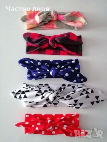 Детски и бебешки ленти за коса , снимка 8 - Други - 22411354