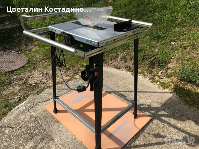 настолен циркуляр Bosch, със стойка Bosch, снимка 7 - Циркуляри - 54258925