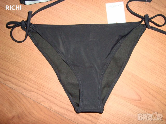 CALVIN KLEIN – Бански комплект черен тип бюстие, снимка 4 - Бански костюми - 36727632