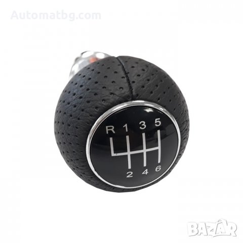 Топка за скоростен лост Automat, 6 скорорсти, За Audi A3, A4, Черен