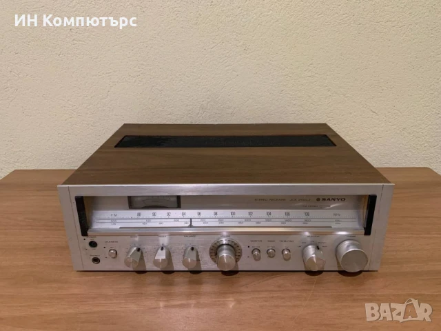Продавам ретро стерео ресийвър Sanyo JCX-2100LZ, снимка 2 - Ресийвъри, усилватели, смесителни пултове - 51097472