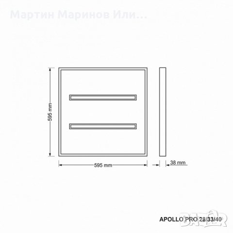 LED Панел., снимка 2 - Лед осветление - 30878757