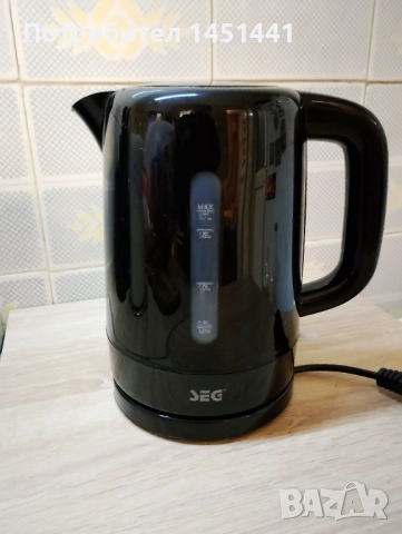 Електрическа кана SEG 2200W 1.7L, снимка 2 - Кани - 52807357