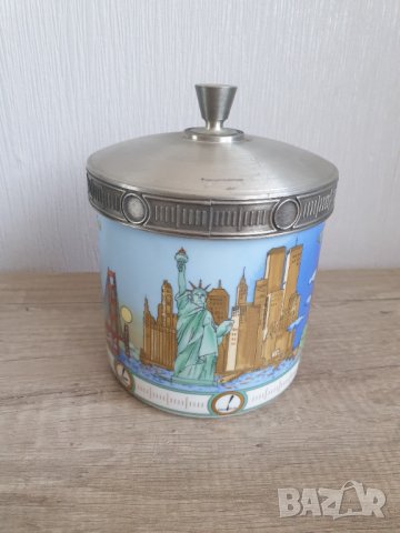 Порцеланов буркан специално издание за 2000година, снимка 3 - Антикварни и старинни предмети - 39994369