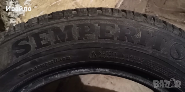 Продавам 1 брой зимна гума 205.60.16 дот 2020 Semperit , снимка 3 - Гуми и джанти - 54089668