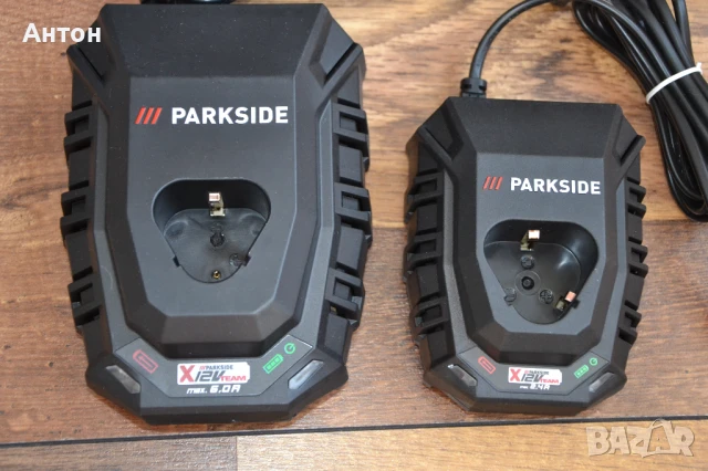 Нови зарядни Parkside за 12V