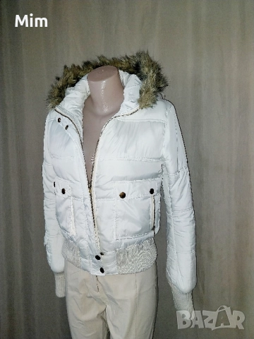 SPORT CHIC M Спортно яке в екрю , снимка 6 - Якета - 51752239