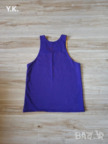 Оригинален мъжки двулицев потник Champion x LA Lakers NBA, снимка 6 - Тениски - 50466376