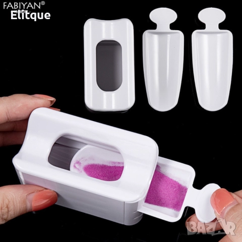 Козметичен контейнер за потапане на маникюр, подходящ за прахообразни декорации, както и за премхван, снимка 6 - Други - 52894987