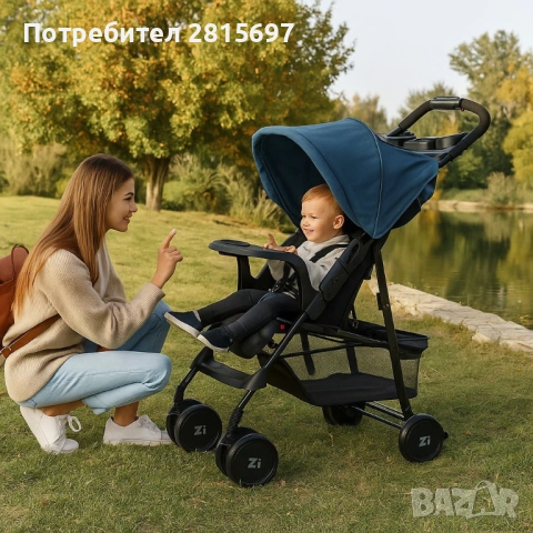 Бебешка количка Zizito Adel, снимка 2 - Детски колички - 53921473