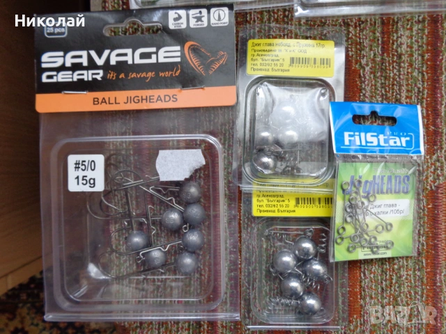 Воблери,джиг глави(два вида),тройни куки,силикони,блесни и др., снимка 2 - Такъми - 52502795