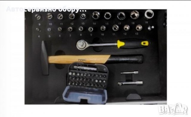 Комплект инструменти 91 части WMC TOOLS, снимка 4 - Куфари с инструменти - 37283564