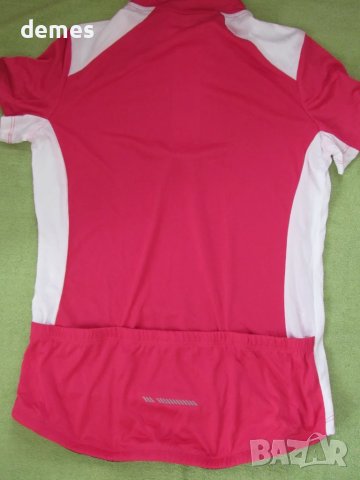 Дамска вело блуза BIKING електрик цвят размер M 40/42, снимка 7 - Спортни екипи - 50609335