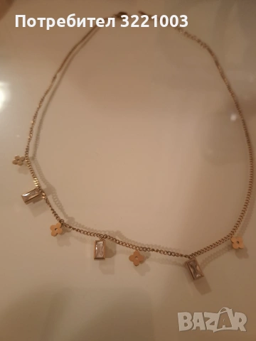 Дамско колие неръждаема стомана, снимка 2 - Колиета, медальони, синджири - 54239901