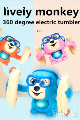 Детски забавни маймуни , които се активират от звук, снимка 3 - Музикални играчки - 35014953