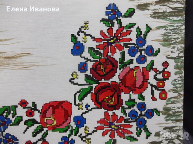 Ръчно рисувано пано, снимка 3 - Пана - 30861863