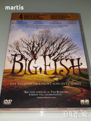 ДВД Колекция Бг.суб BIG FISH , снимка 1 - DVD филми - 34863282