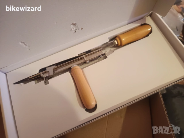 Ръчен инструмент за туфтинг на килими – дръжка от буково дърво НОВО, снимка 6 - Други инструменти - 53238510