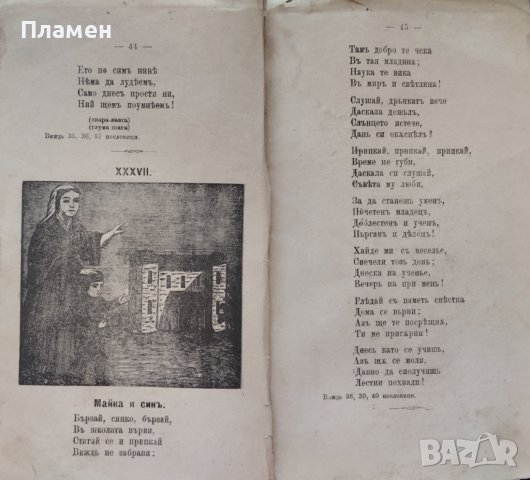 Детска гусла. 40 стихотворения за ученици отъ народните училища Василъ Н. Поповичъ /1883/, снимка 6 - Антикварни и старинни предмети - 42791774