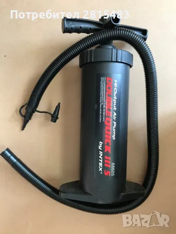 Ръчна помпа Intex, 48 cm, снимка 2 - Надуваеми легла - 49399803