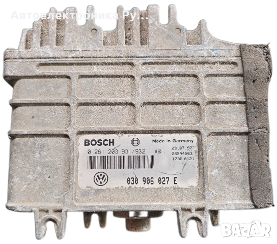 компютър VW VOLKSWAGEN POLO 1.0 AER ,030906027E, 030 906 027 E, BOSCH, 0261203931/932, 0261 203 931