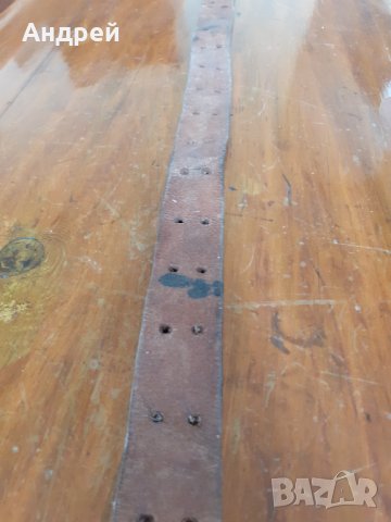 Стара кожена ремъчка #2, снимка 2 - Антикварни и старинни предмети - 31227746