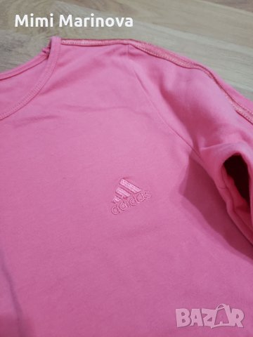 Тениска блуза розова  Adidas, снимка 6 - Тениски - 34443174