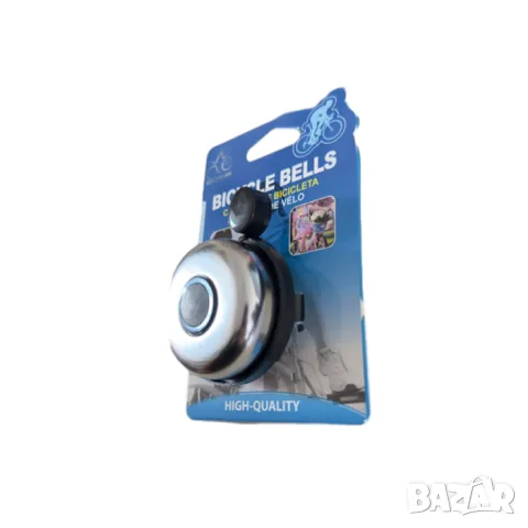 Метален звънец за велосипед със скоба, снимка 3 - Аксесоари и консумативи - 55866452