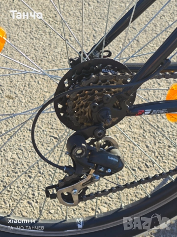 Много запазен планински велосипед Interbike Gepard 27.5 с 21 скорости., снимка 5 - Велосипеди - 51800175