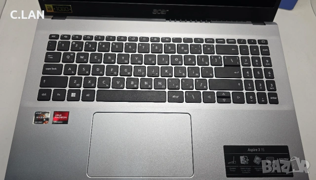 Acer Aspire 3 A315-44P AMD Ryzen 7 5700U/16GB/1TB SSD/FHD, снимка 9 - Лаптопи за дома - 54262085