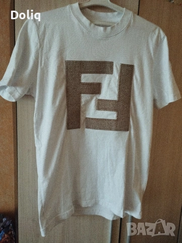 Fendi-дамска тениска,оригинал, снимка 2 - Тениски - 54287819