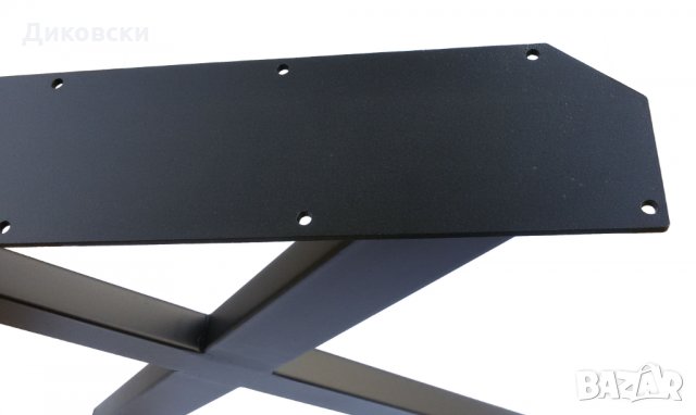 Поръчкови и стандартни! Метални крака за маса Х образни 2 бр. модел 002, снимка 5 - Маси - 34255354