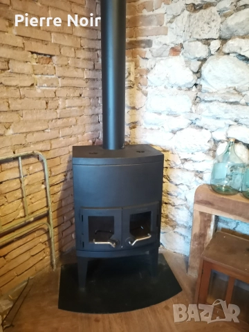 Скандинавска чугунена печка , снимка 12 - Отоплителни печки - 52930160