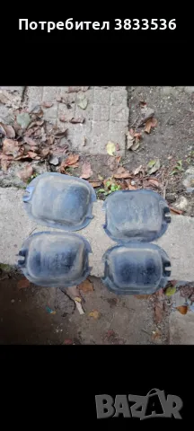 Комплект никел пънички за под дръжките на Vw Golf & Jetta Mk2, снимка 4 - Части - 48091273