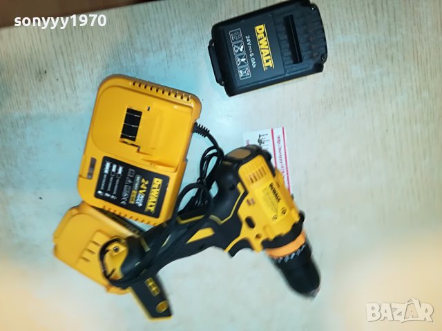 DEWALT LI-ION CHARGER+BATTERY PACK X 2 1907221652, снимка 6 - Винтоверти - 37439020