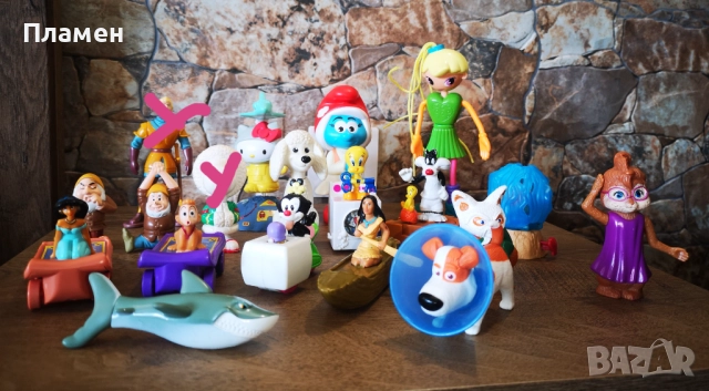 Играчки от детски менюта McDonald's, Burger King и други, снимка 2 - Колекции - 50916911